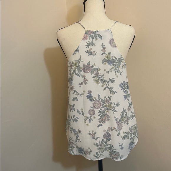 LOFT Racerback Floral Top - Picture 6 of 7